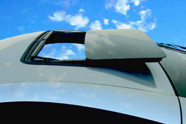 Aftermarket Spoiler with Telescoping Drive