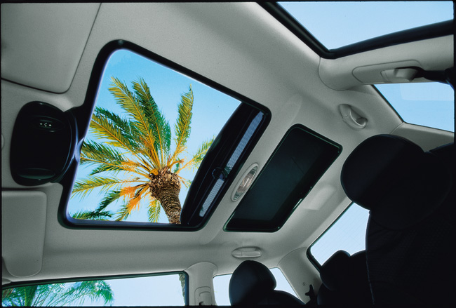 Panoramic Sunroof - BMW Mini interior
